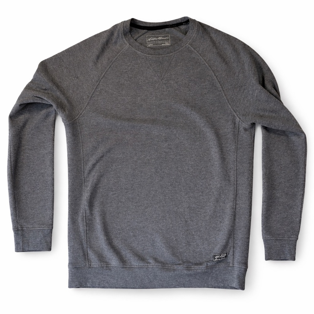 Eddie Bauer Dark Gray Crewneck Sweatshirt